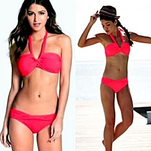 Seafolly Goddess Red/Hot Bikini Set! NEW!!